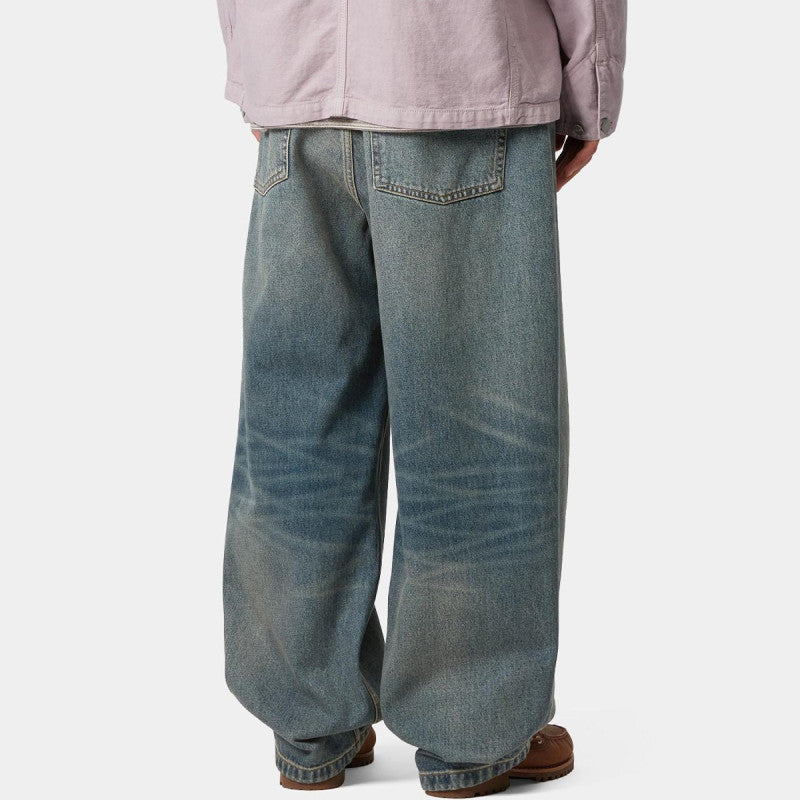 Carhartt WIP Brandon Pant Blue Worn Used Wash