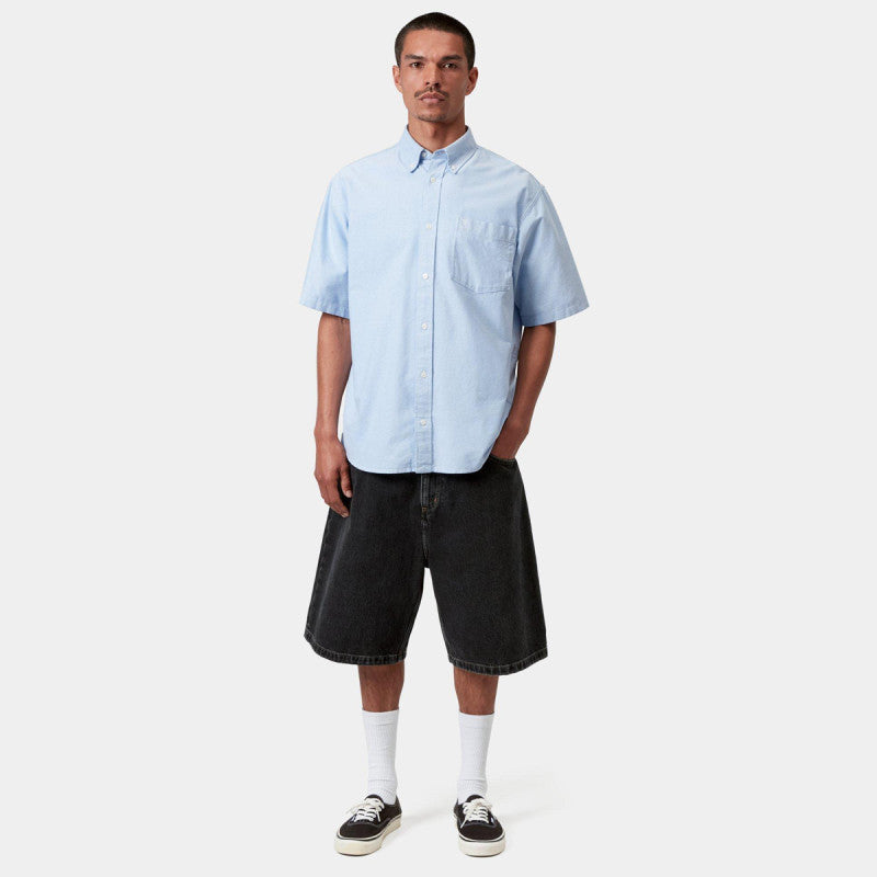 Carhartt WIP Brandon Short Black Stone Washed