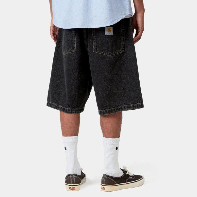Carhartt WIP Brandon Short Black Stone Washed