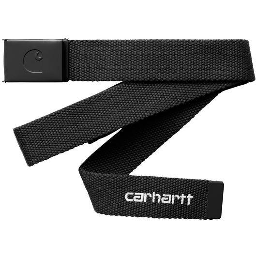 Carhartt WIP C-Logo Belt Tonal Black/White