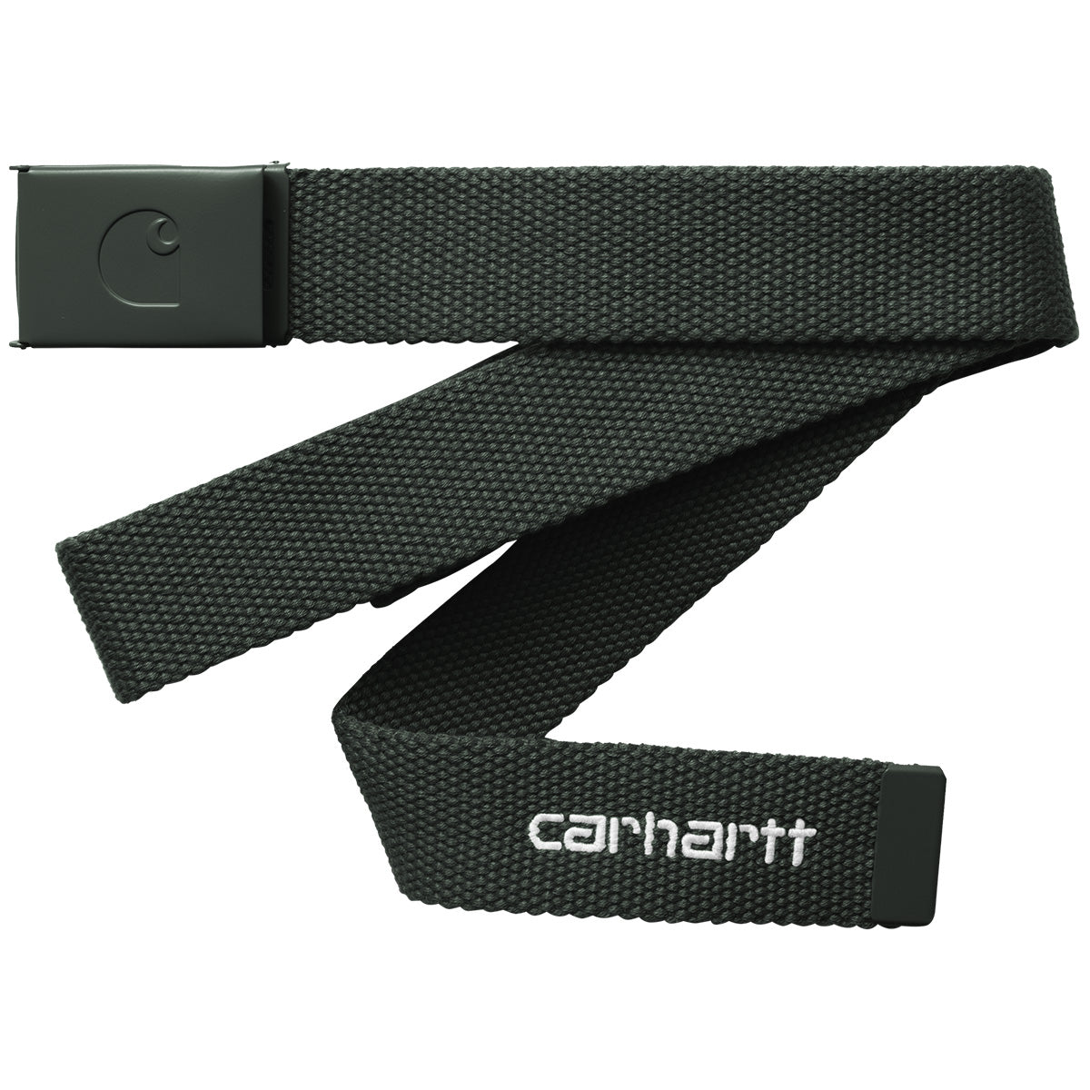 Carhartt WIP C-Logo Belt Tonal Raven/White