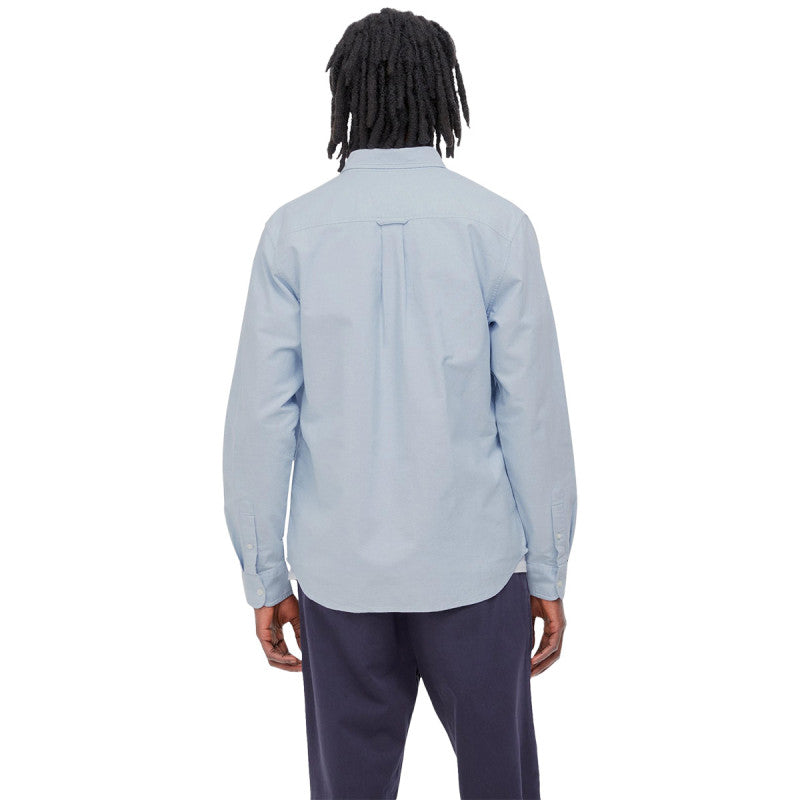 Carhartt WIP C-Logo Longsleeve Shirt Bleach/White