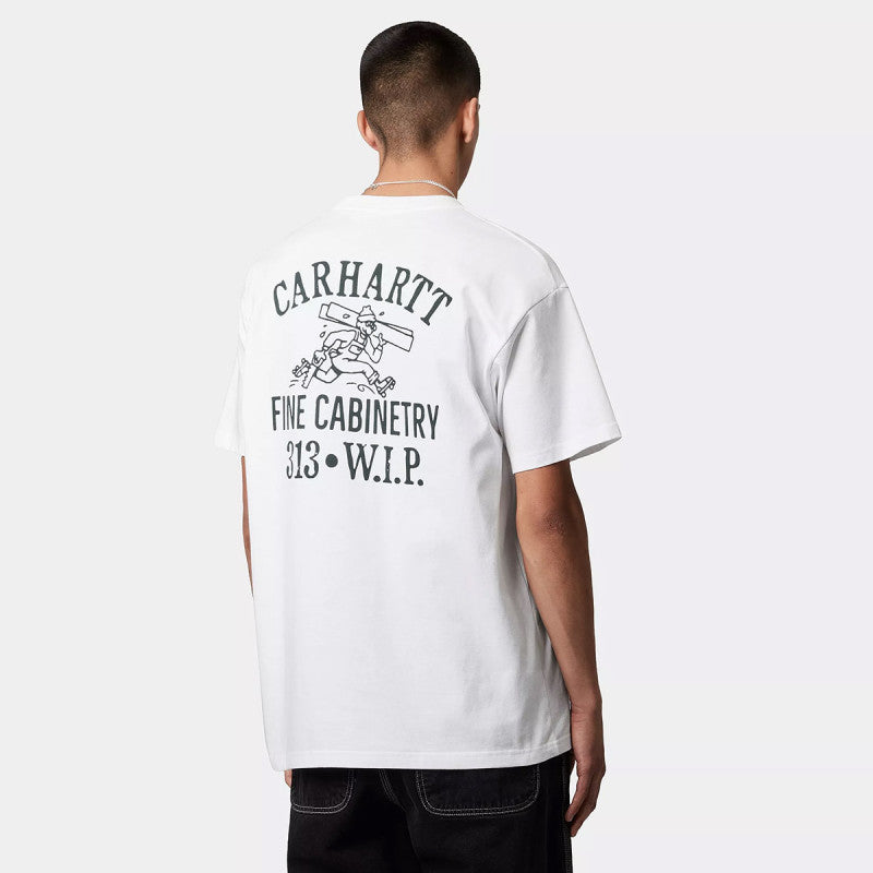 Carhartt WIP Cabinetry T-Shirt White/Black