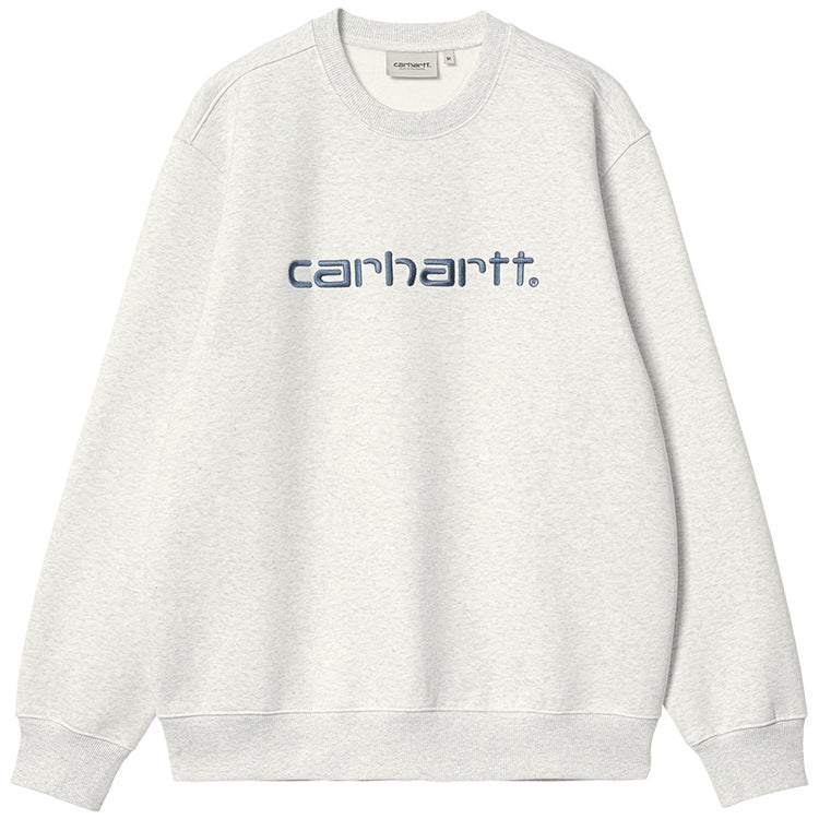 Carhartt WIP Carhartt Sweater Ash Heather/Liberty – Sparky Online Store