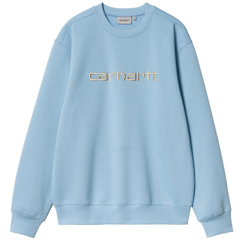 Carhartt WIP Carhartt Sweater Bluebird/Fleur De Sel