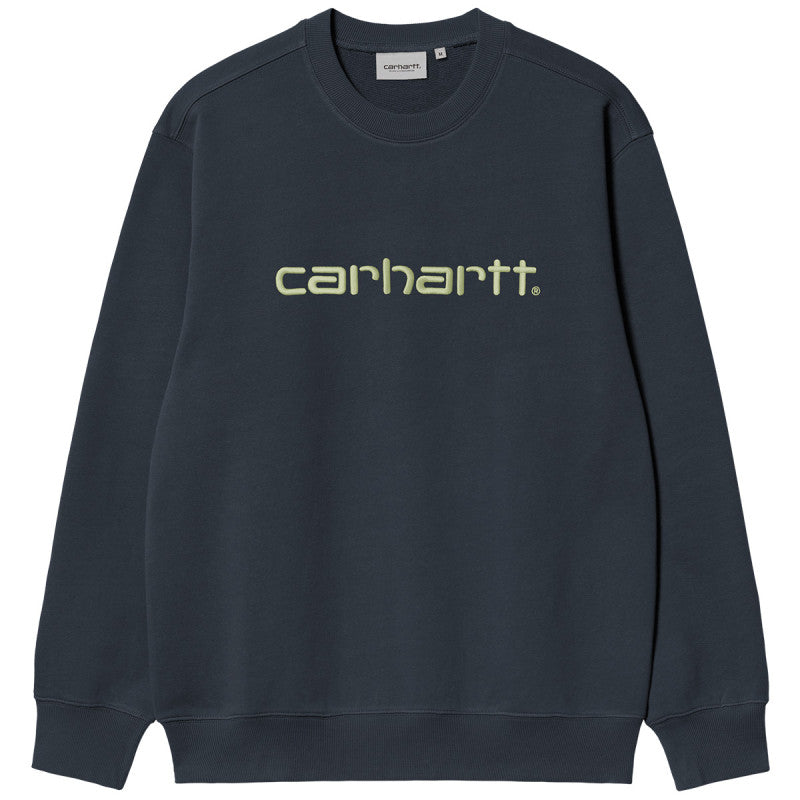 Carhartt WIP Carhartt Sweater Deep Night/Gentle Green