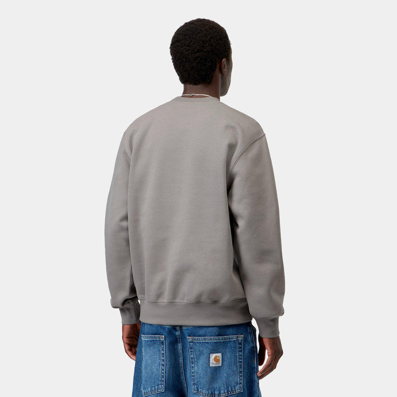 Carhartt WIP Carhartt Sweater Shady Grey/Dark Navy