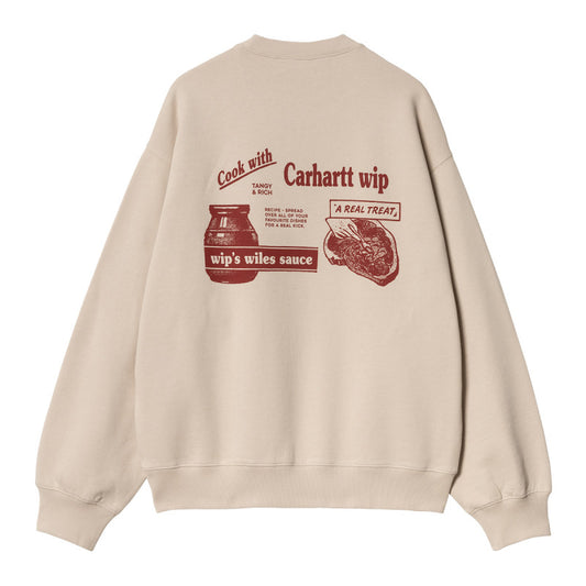 Carhartt WIP Catalogue Sweater Fleur De Sel/Desire