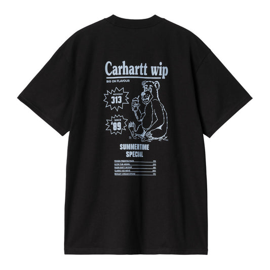 Carhartt WIP Catalogue T-Shirt Black/Bluebird