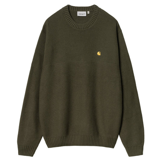 Carhartt WIP Chane Sweater Cypress/Gold