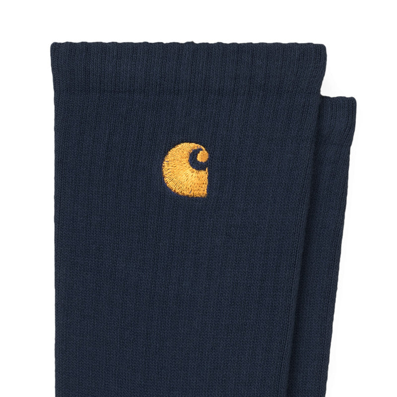 Carhartt WIP Chase Socks Dark Navy/Gold