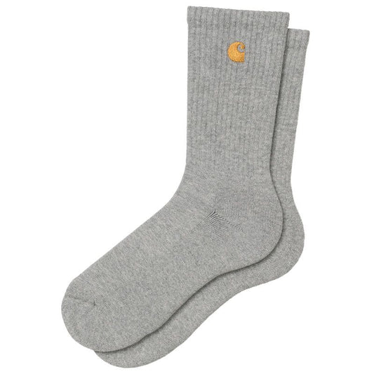 Carhartt WIP Chase Socks Grey Heather/Gold