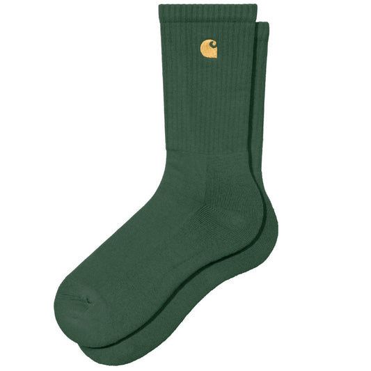 Carhartt WIP Chase Socks Sycamore Tree/Gold