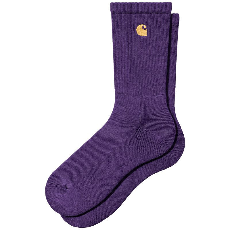 Carhartt WIP Chase Socks Tyrian/Gold