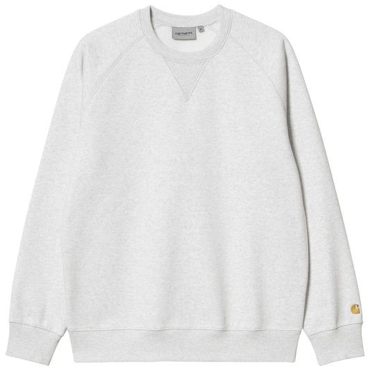 Carhartt WIP Chase Sweater Ash Heather/Gold