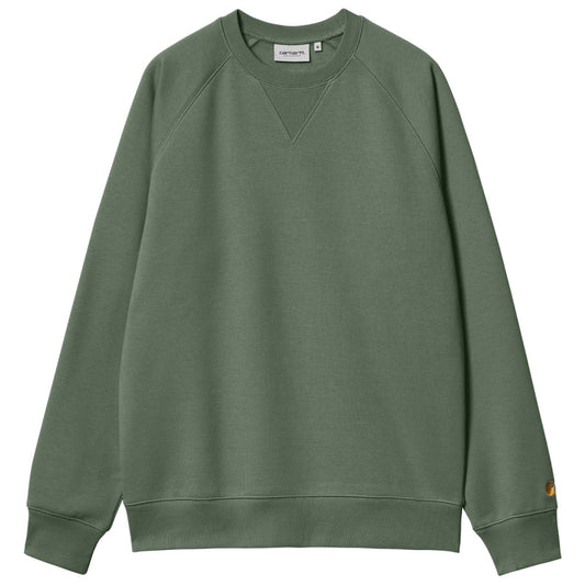 Carhartt WIP Chase Sweater Duck Green/Gold