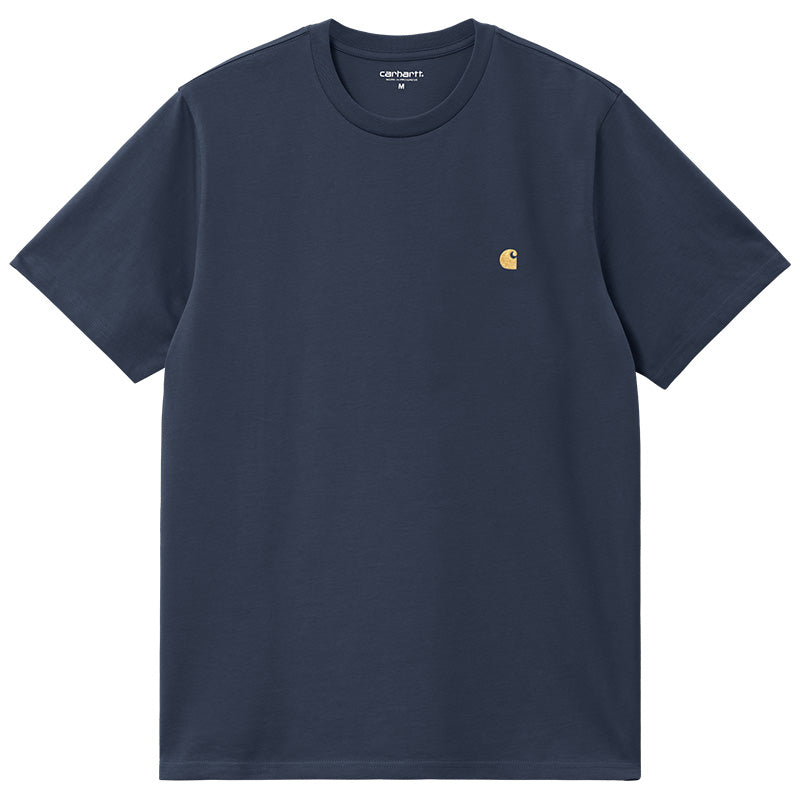 Carhartt WIP Chase T-Shirt Blue/Gold
