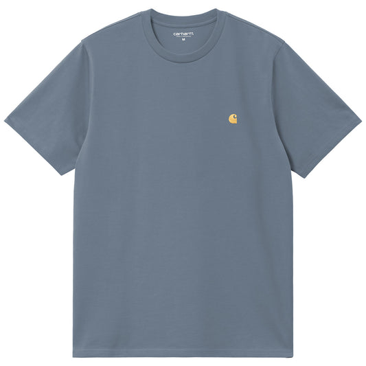 Carhartt WIP Chase T-Shirt Icesheet/Gold