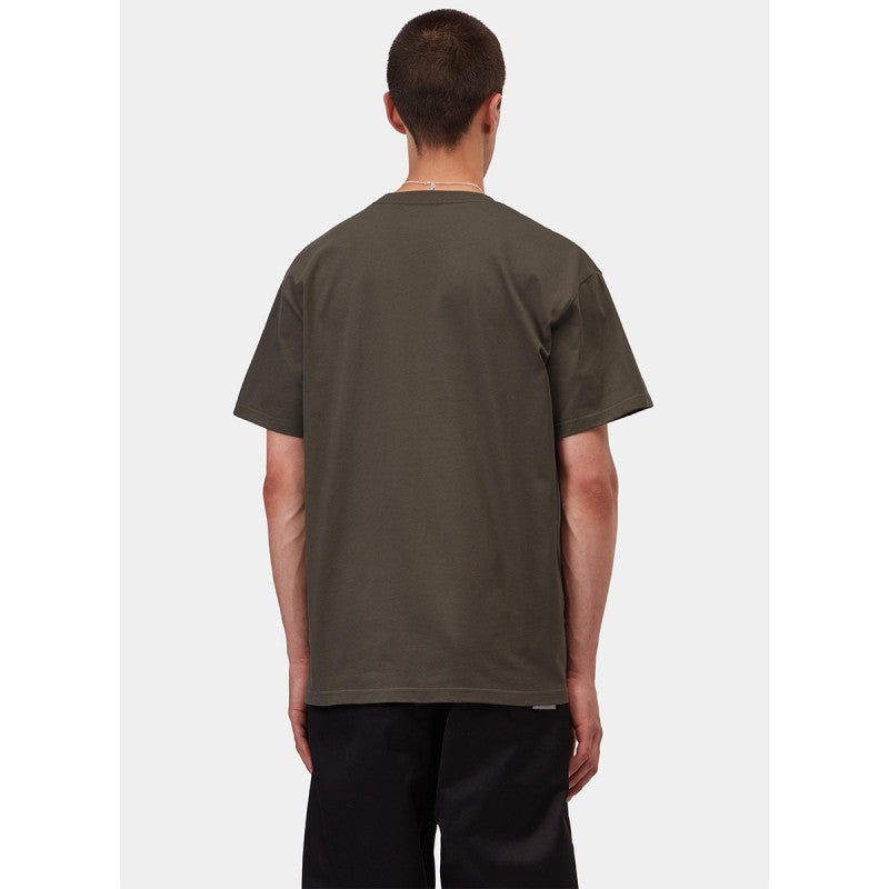 Carhartt WIP Chase T-Shirt Shungite/Gold