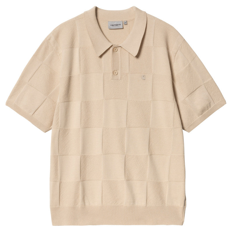 Carhartt WIP Checker Polo Fleur De Sel