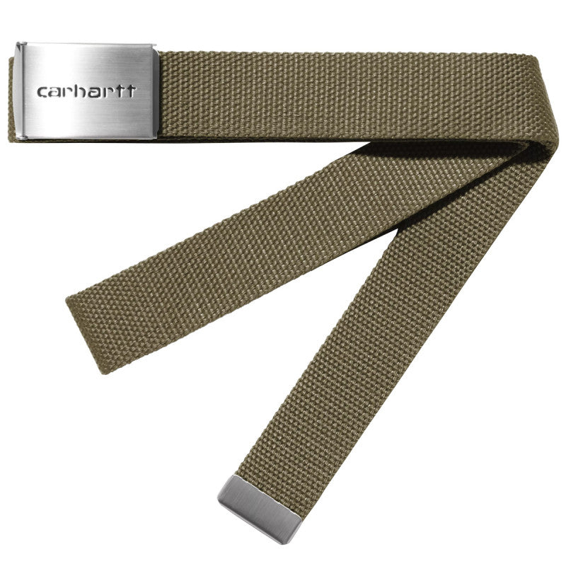 Carhartt WIP Clip Belt Chrome Brass