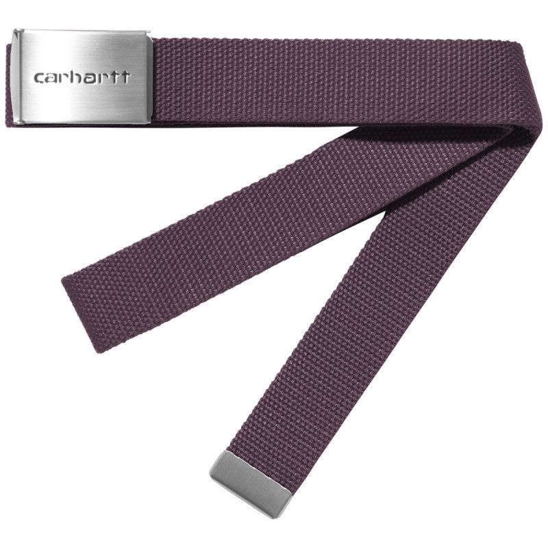 Carhartt WIP Clip Belt Chrome Cozy Purple