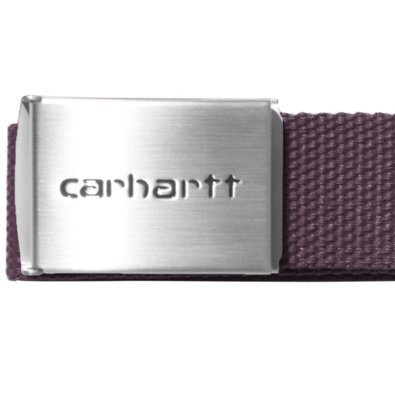 Carhartt WIP Clip Belt Chrome Cozy Purple