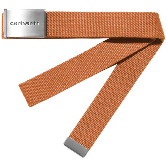 Carhartt WIP Clip Belt Chrome Redhaven