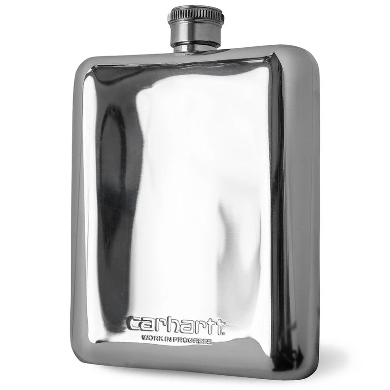 Carhartt WIP Clover Flask Silver