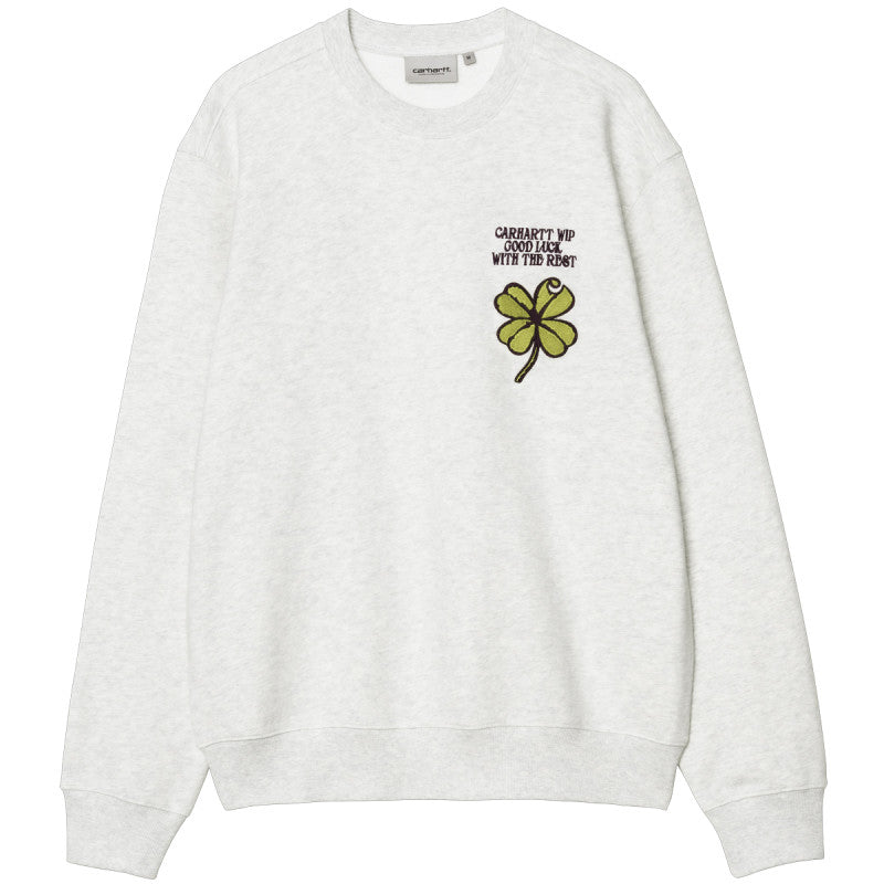 Carhartt WIP Clover Sweater Ash Heather