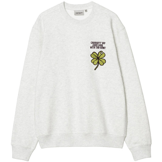 Carhartt WIP Clover Sweater Ash Heather