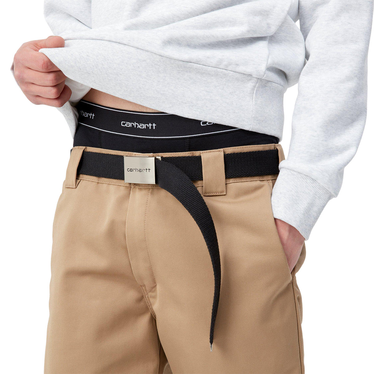 Carhartt WIP Cotton Trunks Black + Black