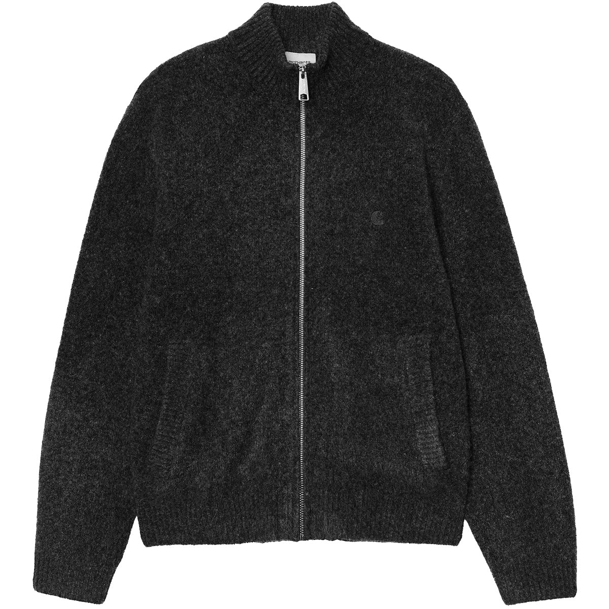Carhartt WIP Curtis Sweater Jacket Tangled Black