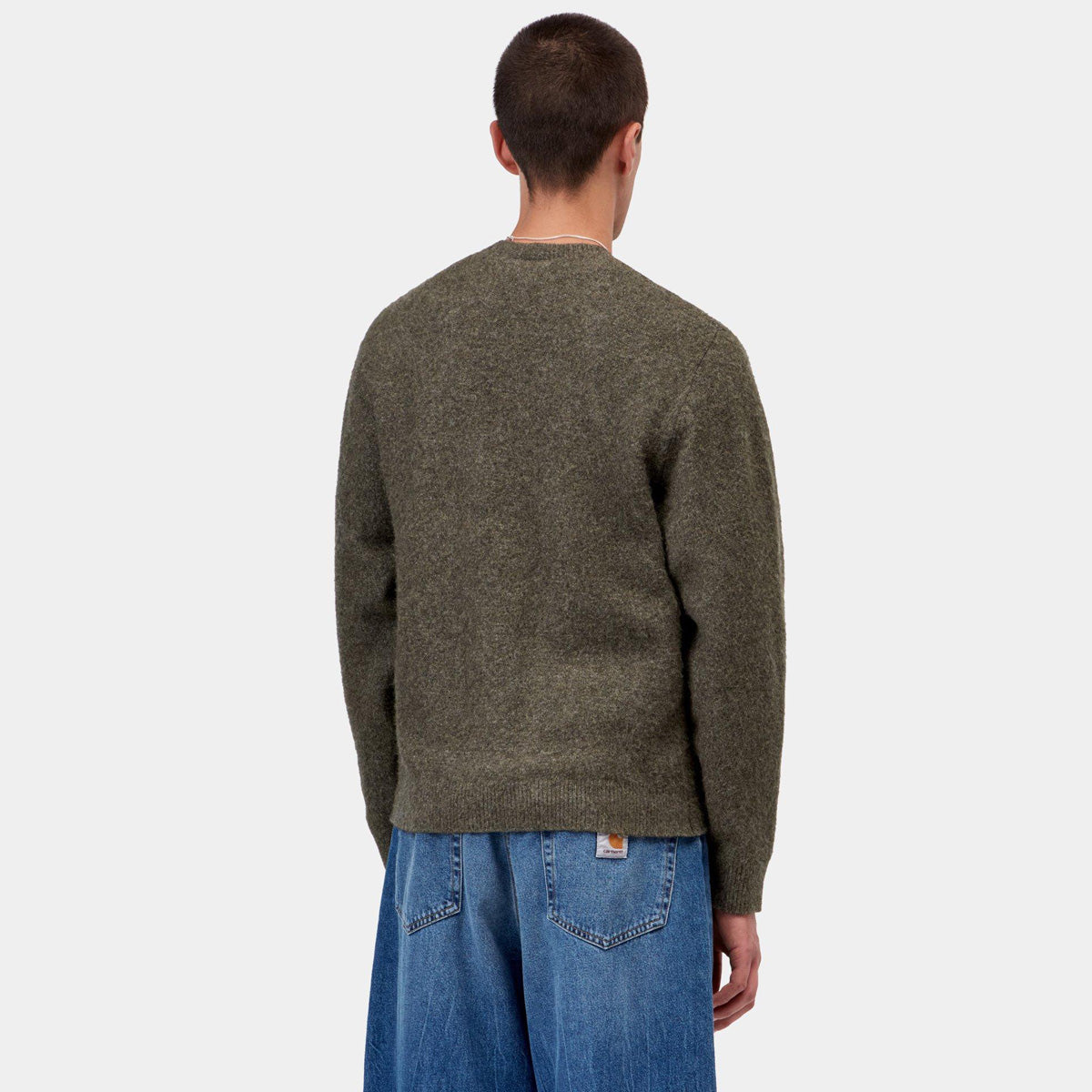 Carhartt WIP Curtis Sweater Tangled Shungite