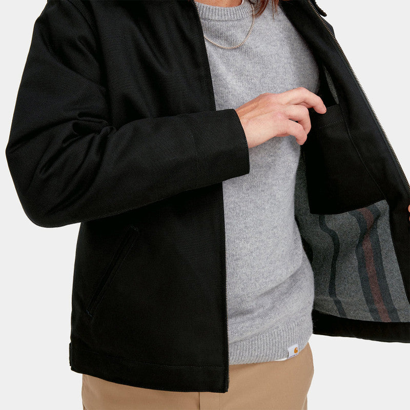 Carhartt WIP Detroit Jacket Black/Black Rigid
