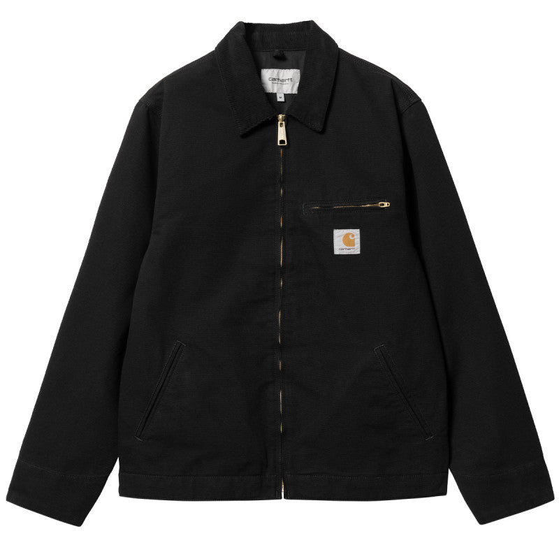 Carhartt WIP Detroit Jacket Black/Black Rinsed