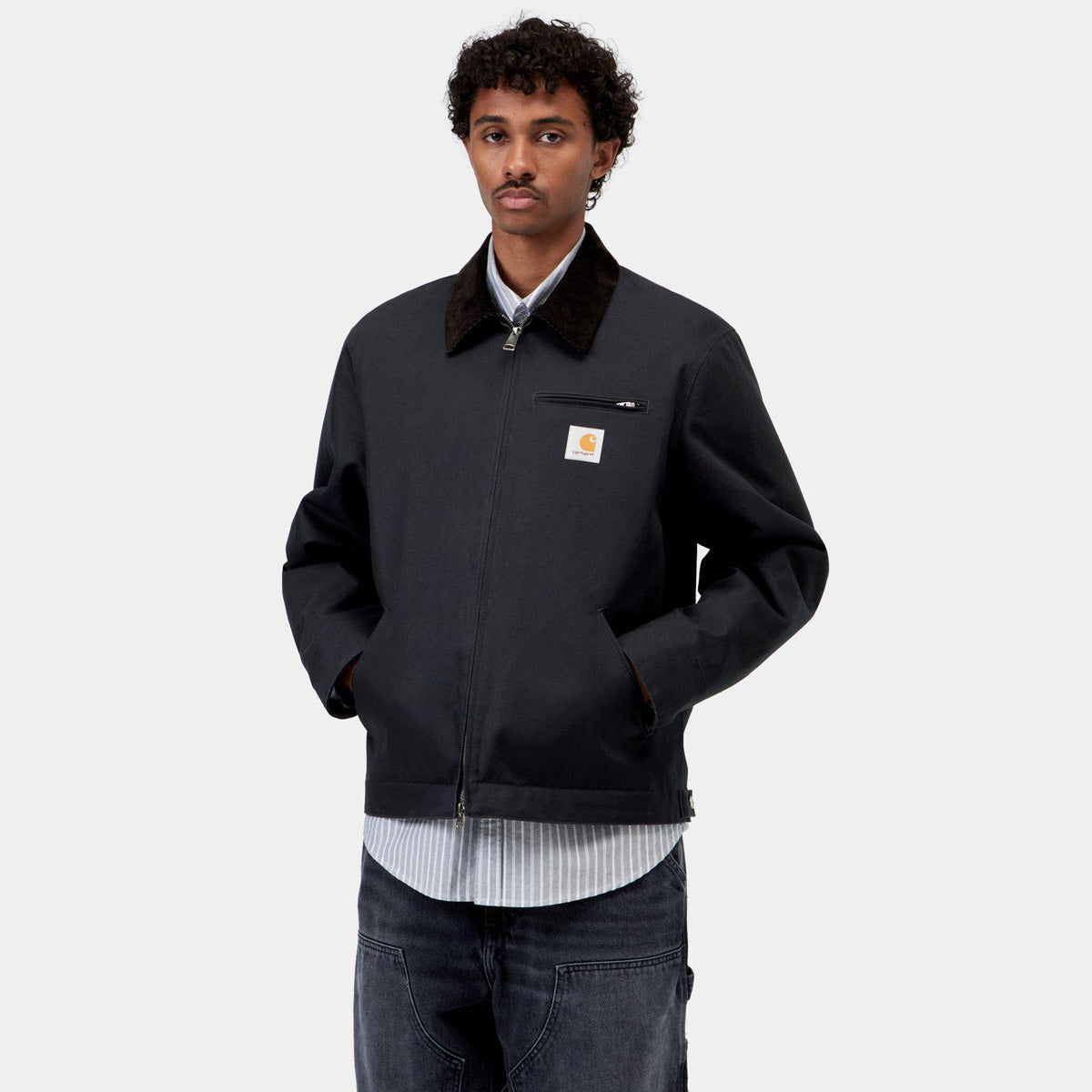 Carhartt WIP Detroit Jacket Dark Navy/Black Rigid