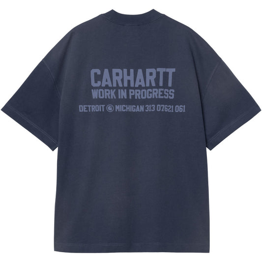 Carhartt WIP Distance T-Shirt Jupiter Stone Dyed