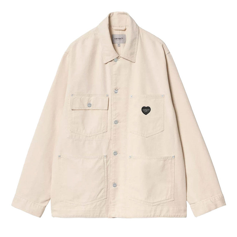 Carhartt WIP Drewe Chore Coat Natural Rinsed