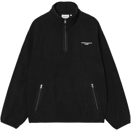 Carhartt WIP Edmore Half Zip Sweater Black/White