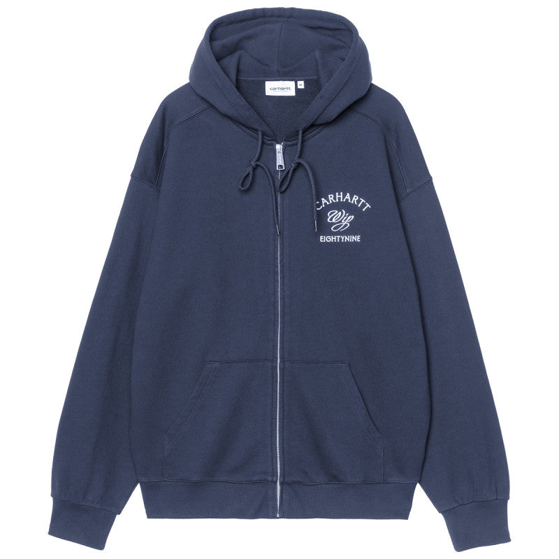 Carhartt WIP Eightynine Hooded Sweater Jacket Jupiter