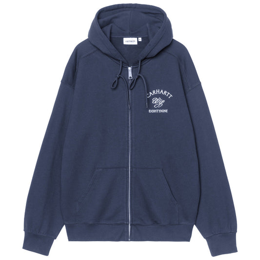 Carhartt WIP Eightynine Hooded Sweater Jacket Jupiter