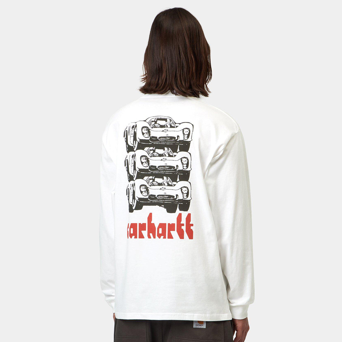 Carhartt WIP Framework Longsleeve T-Shirt White