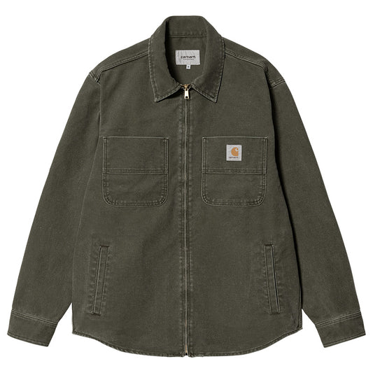 Carhartt WIP Garen Shirt Jac Plant/Glassy Teal Stone Washed