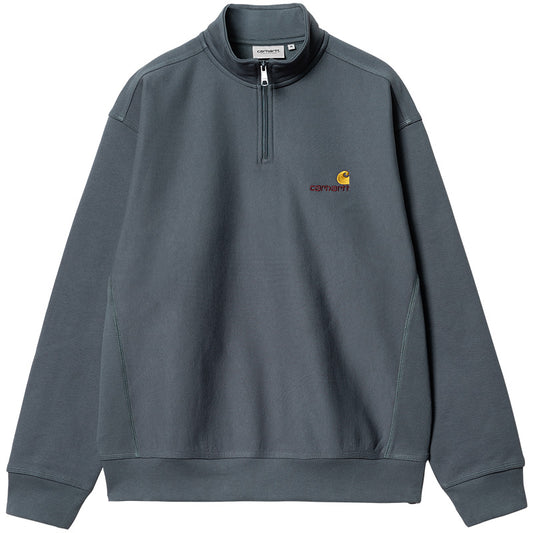 Carhartt WIP Half Zip American Script Sweater Ore