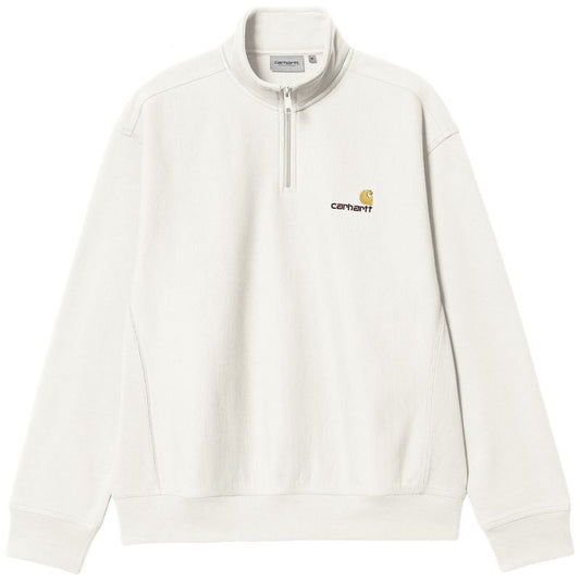 Carhartt WIP Half Zip American Script Sweater Wax