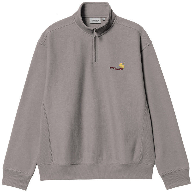 Carhartt WIP Half Zip American Script Sweater Yosemite