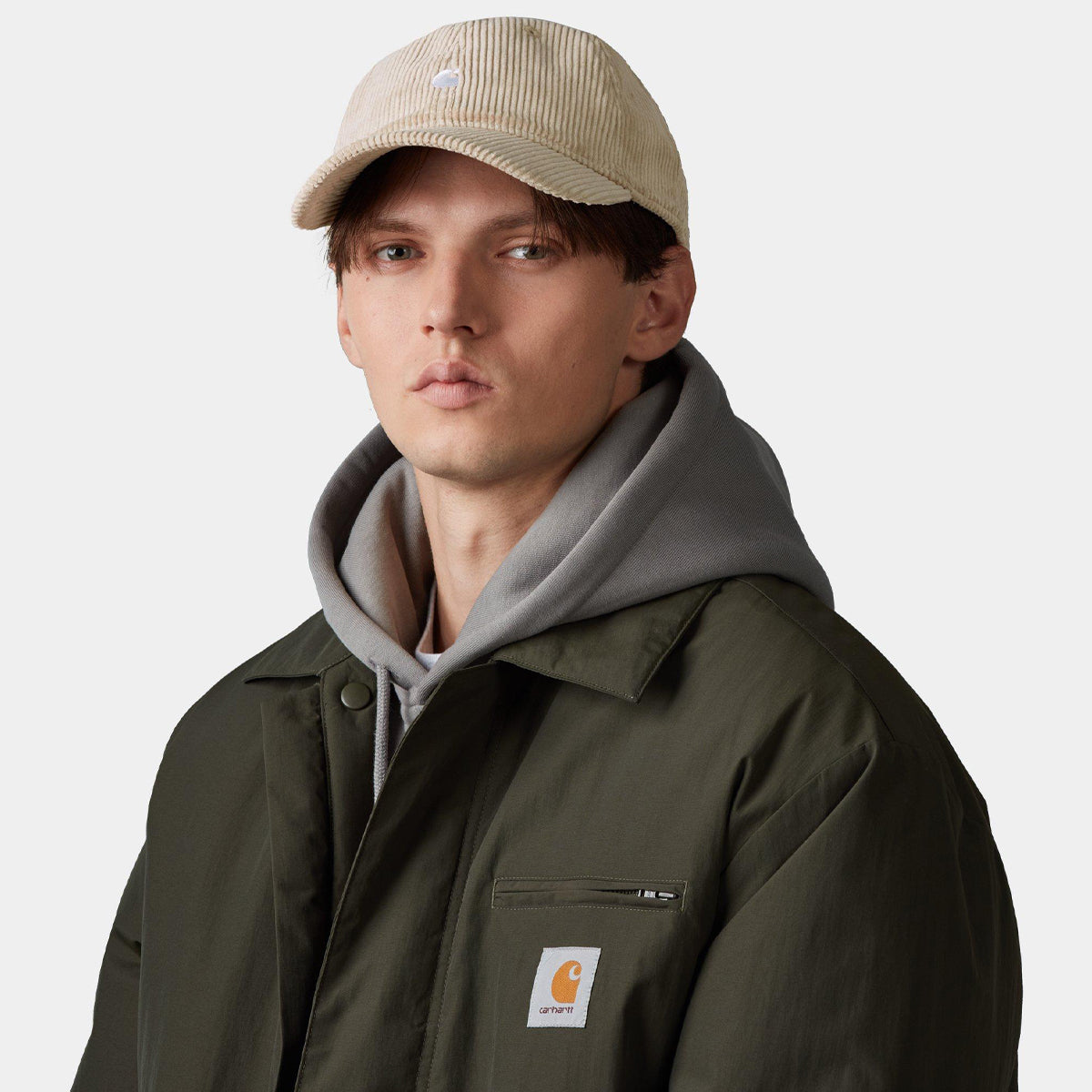 Carhartt WIP Harlem Cap Wall/White