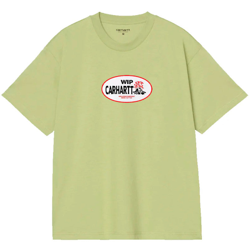 Carhartt WIP Harlequin BBQ T-Shirt Gentle Green