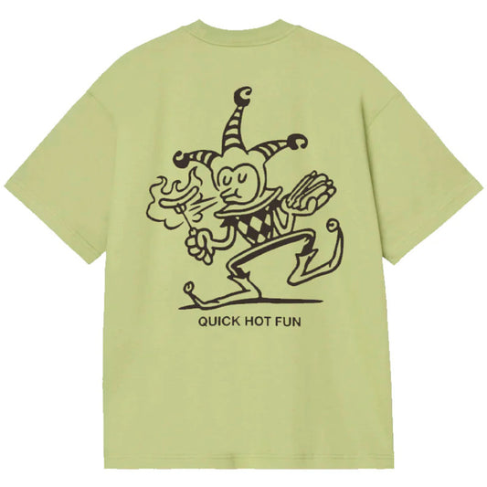 Carhartt WIP Harlequin BBQ T-Shirt Gentle Green